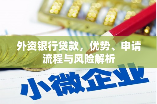 偃师外资银行贷款，优势、申请流程与风险解析