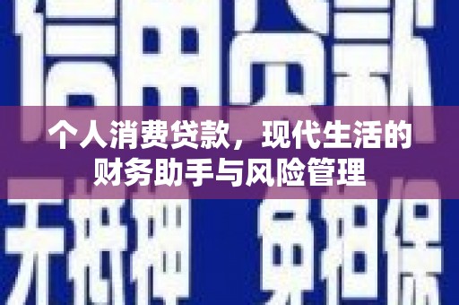 偃师个人消费贷款，现代生活的财务助手与风险管理