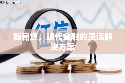 偃师随薪贷，现代金融的灵活解决方案