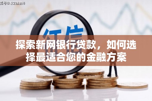 偃师探索新网银行贷款，如何选择最适合您的金融方案