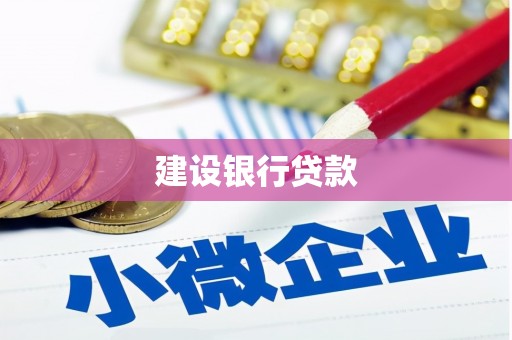 偃师建设银行贷款