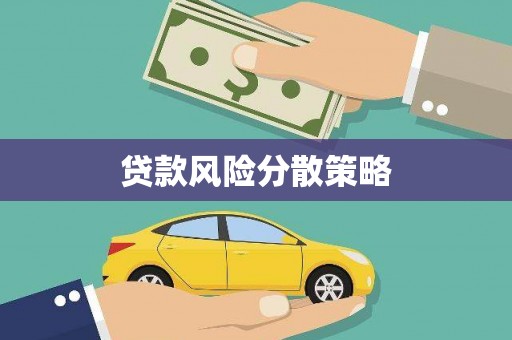 偃师贷款风险分散策略