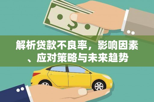 偃师解析贷款不良率，影响因素、应对策略与未来趋势