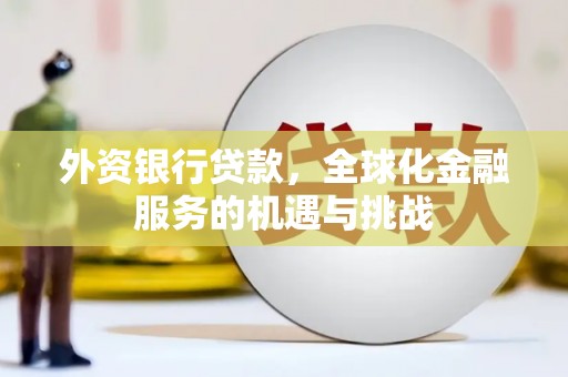 偃师外资银行贷款，全球化金融服务的机遇与挑战