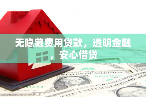 偃师无隐藏费用贷款，透明金融，安心借贷