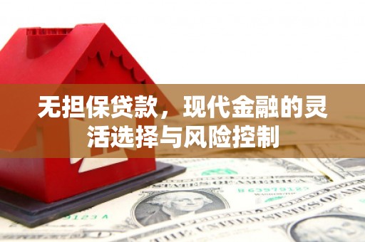 偃师无担保贷款，现代金融的灵活选择与风险控制
