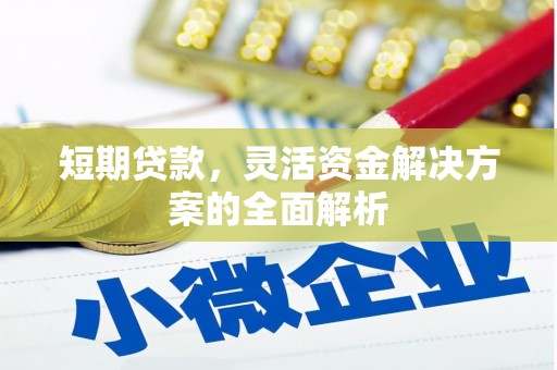 偃师短期贷款，灵活资金解决方案的全面解析