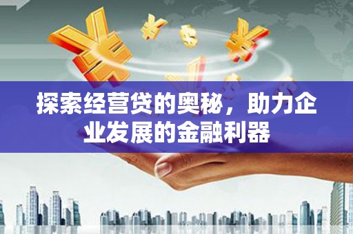 偃师探索经营贷的奥秘，助力企业发展的金融利器