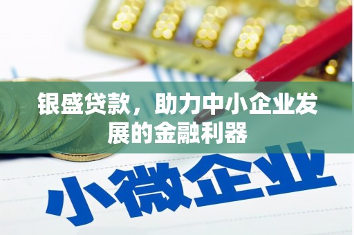 偃师银盛贷款，助力中小企业发展的金融利器
