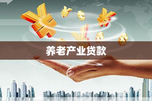 偃师养老产业贷款