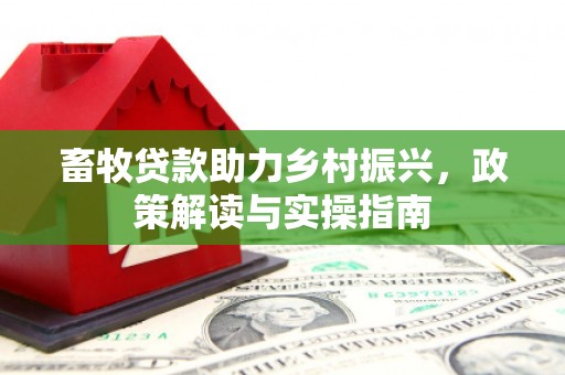 偃师畜牧贷款助力乡村振兴，政策解读与实操指南