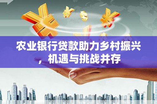 偃师农业银行贷款助力乡村振兴，机遇与挑战并存